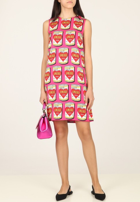 платье dolce&gabbana из италии вид сбоку