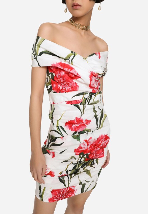 платье dolce&gabbana из италии вид сбоку