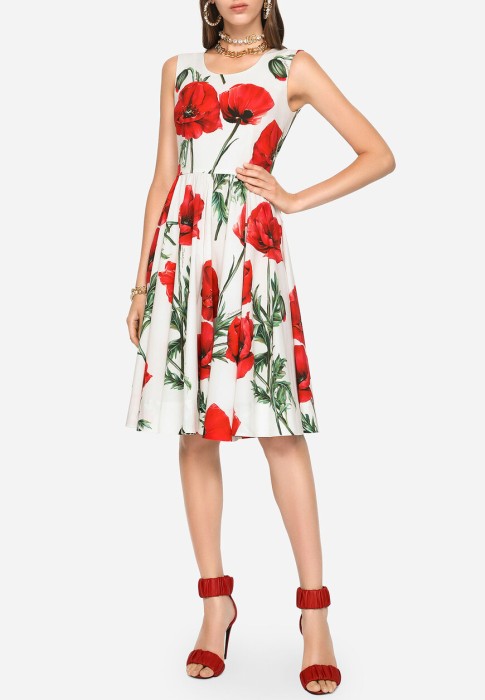 платье dolce&gabbana из италии вид сбоку