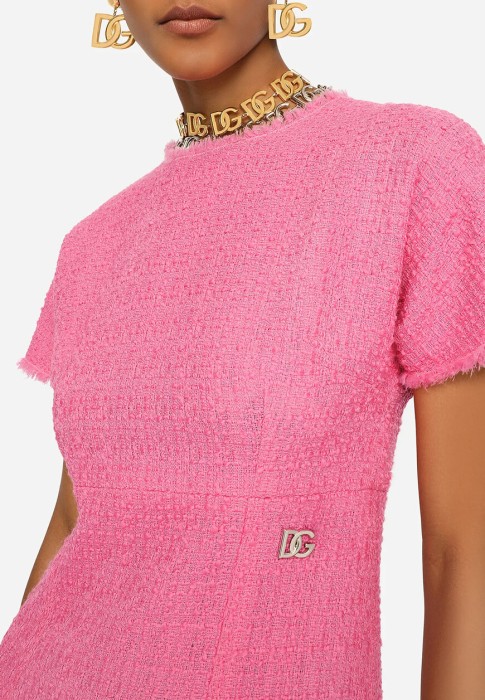 платье dolce&gabbana из проверенных материалов спереди