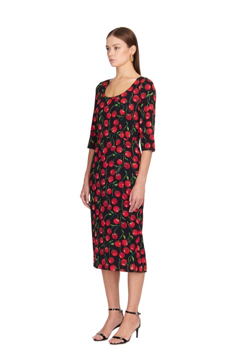 платье dolce&gabbana из италии вид сбоку