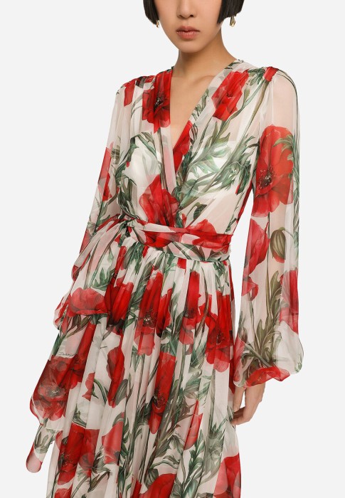 платье dolce&gabbana из проверенных материалов спереди