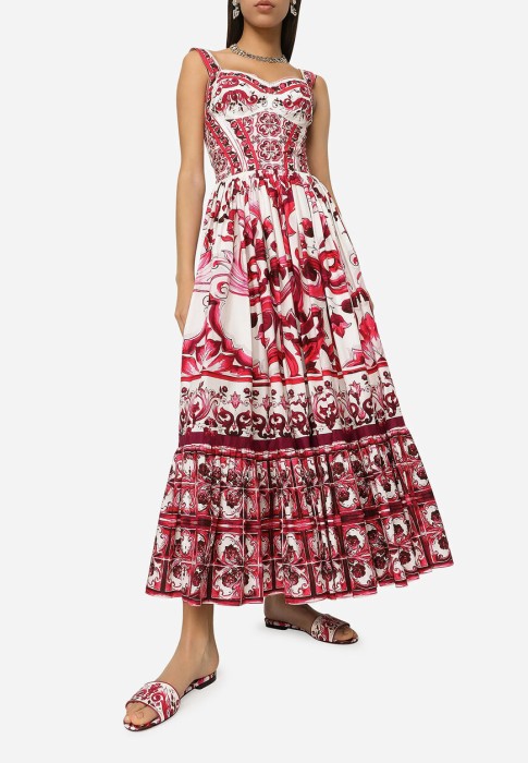 платье dolce&gabbana из италии вид сбоку