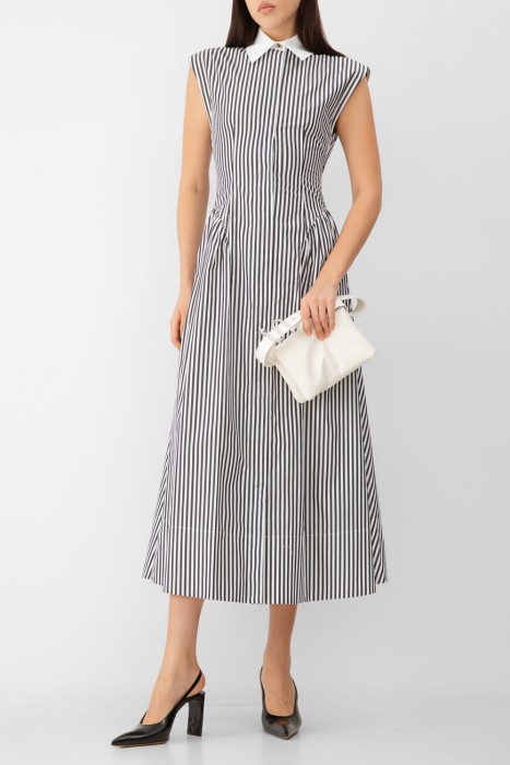 платье maxmara из хлопка спереди