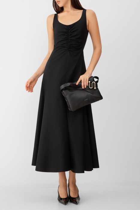 платье maxmara из хлопка спереди