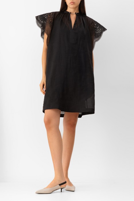 платье maxmara из хлопка спереди