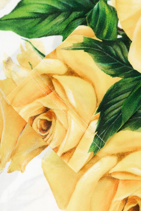 платье  модель из коллекции flowering для взрослого возраста с изнаночной стороны