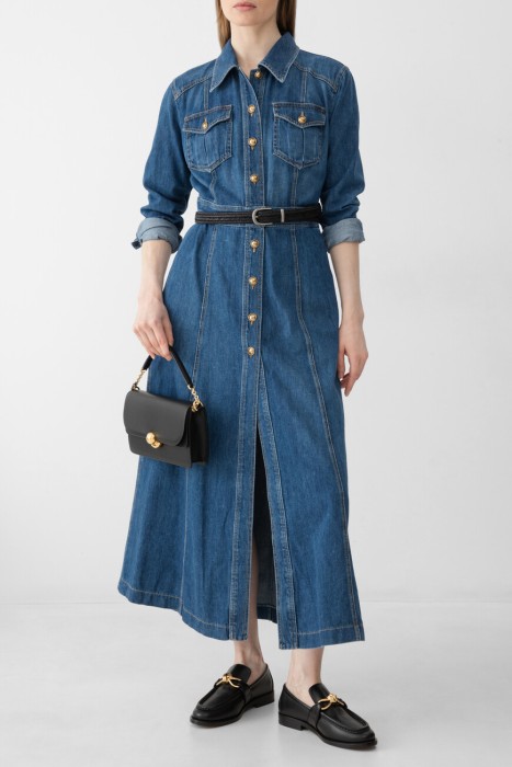 платье  модель pagella из хлопка спереди