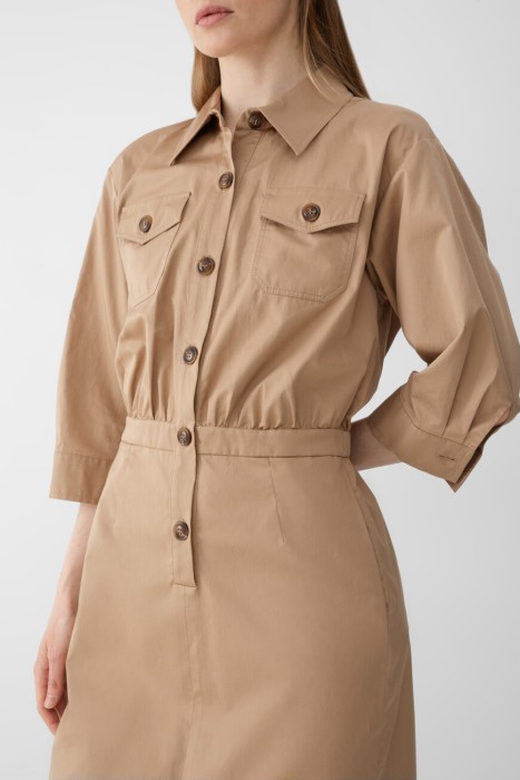 платье  модель palleggio из италии вид сбоку