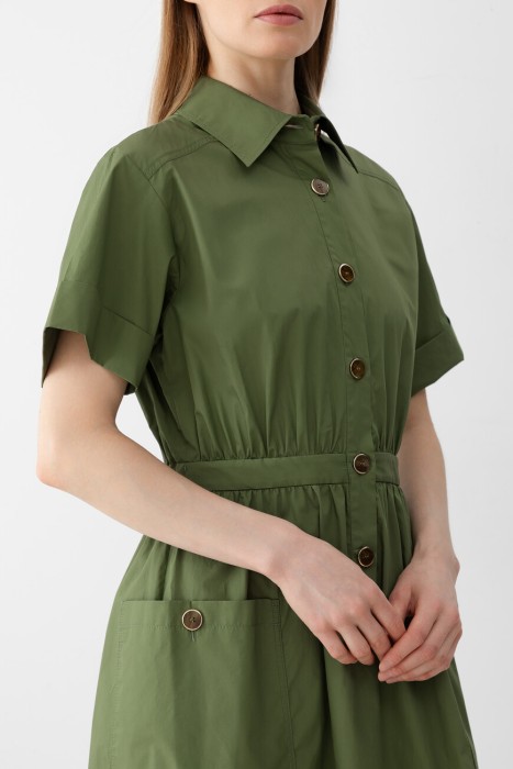 платье  модель papiano из италии вид сбоку