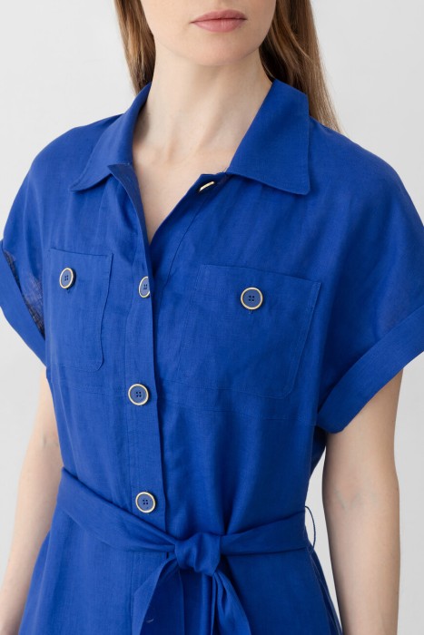 платье  модель patrono из италии вид сбоку