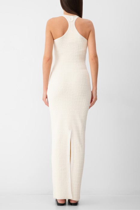 платье  модель scala от бренда jacquemus вид слева