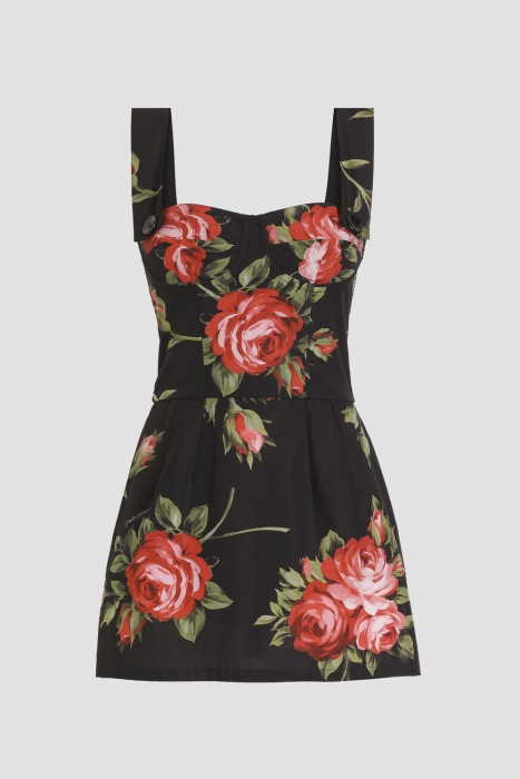 платье-топ  из хлопка спереди