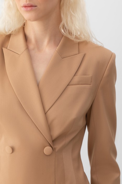 платье-жакет  из италии вид сбоку