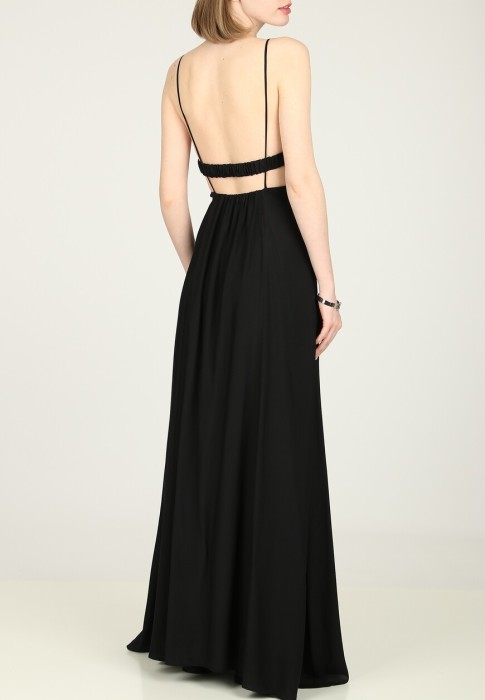 платье  из италии вид сбоку