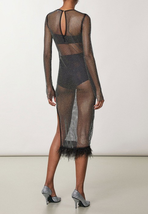 платье  от бренда patrizia pepe вид слева