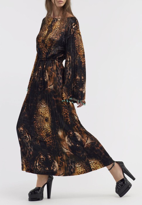 платье  от бренда roberto cavalli вид слева