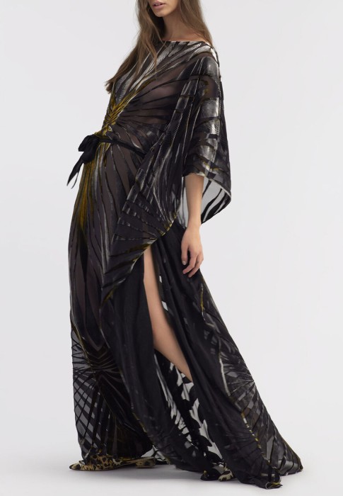 платье  от бренда roberto cavalli вид слева