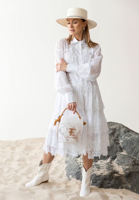 платье  из проверенных материалов спереди