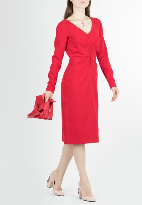 платье  из италии вид сбоку