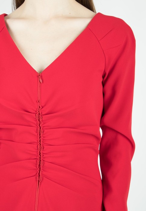 платье  из проверенных материалов спереди