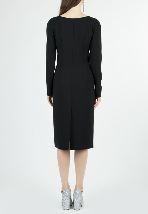 платье  из италии вид сбоку