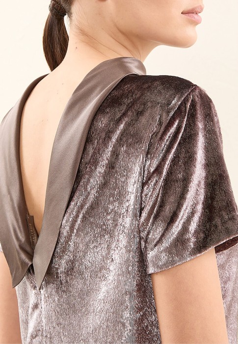 платье  из италии вид сбоку