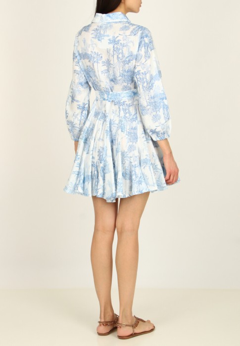 Товар голубого цвета с внутренней стороны