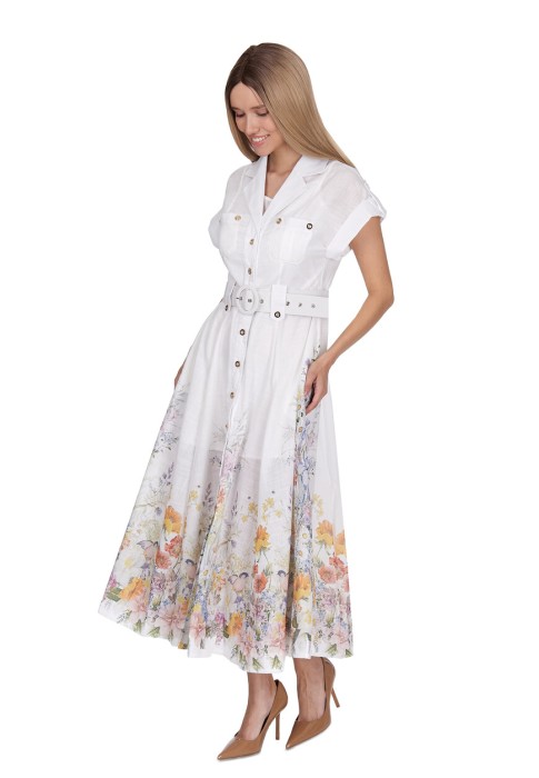 платье  из италии вид сбоку