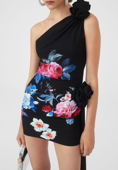 платье  из италии вид сбоку