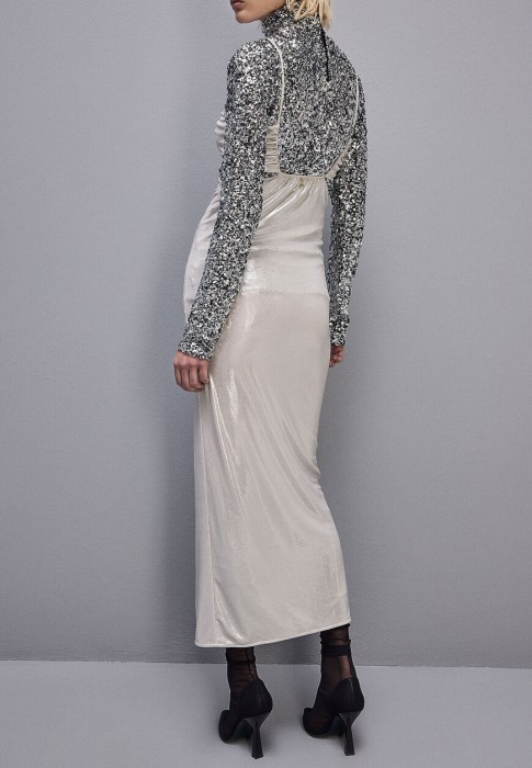 платье  из италии вид сбоку