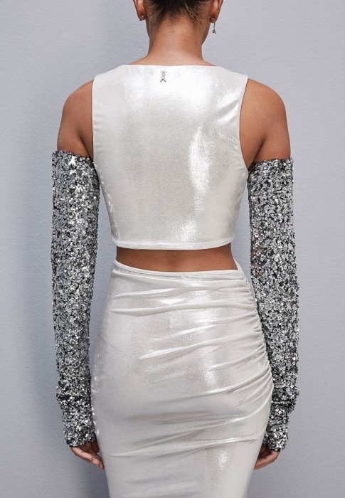 платье  из италии вид сбоку