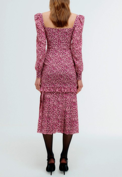 платье  из италии вид сбоку