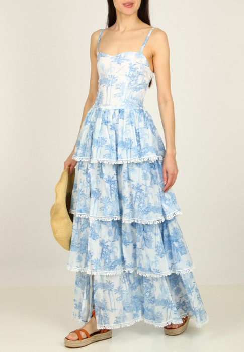 платье  из италии вид сбоку