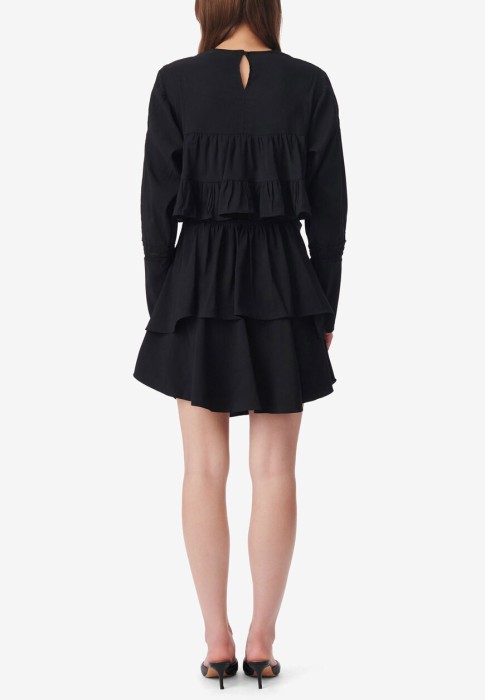 платье  из франции вид сбоку