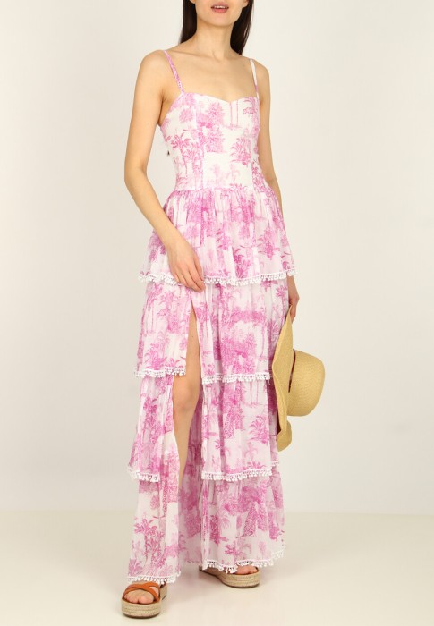 платье  из италии вид сбоку