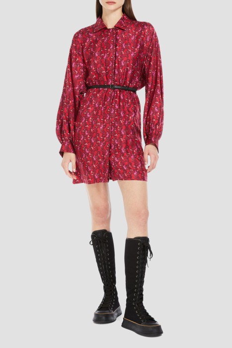 Товар бордового цвета с внутренней стороны