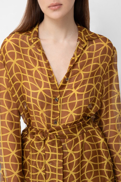 платье  из италии вид сбоку