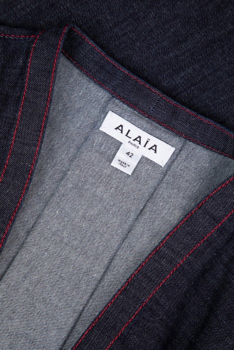 платье  из хлопка спереди