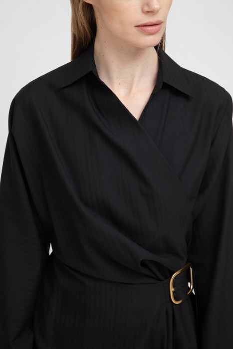 платье  из франции вид сбоку