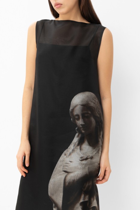 платье  из италии вид сбоку