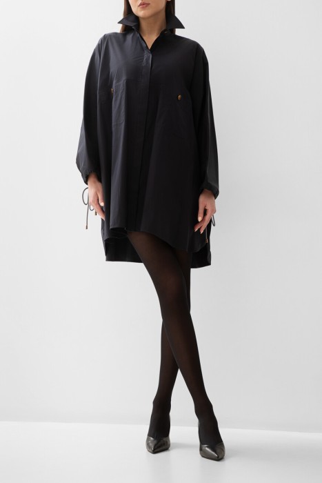 платье  из хлопка спереди