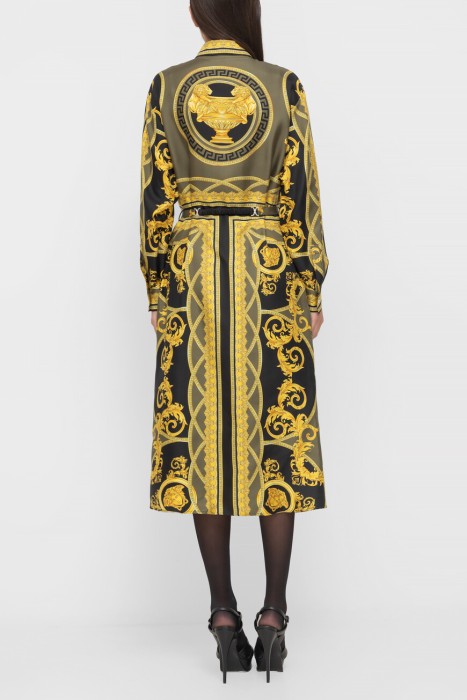 платье  от бренда versace вид слева