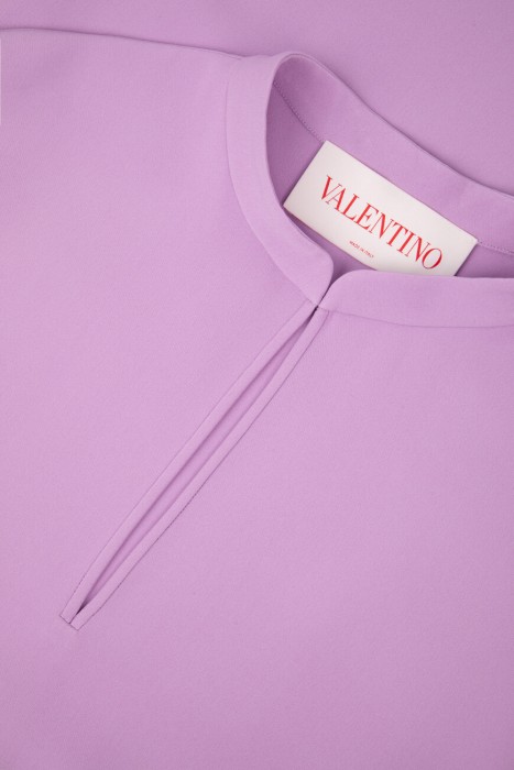 платье  из шелка спереди