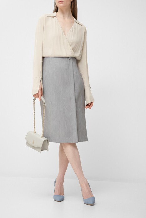 платье  из полиэстера спереди