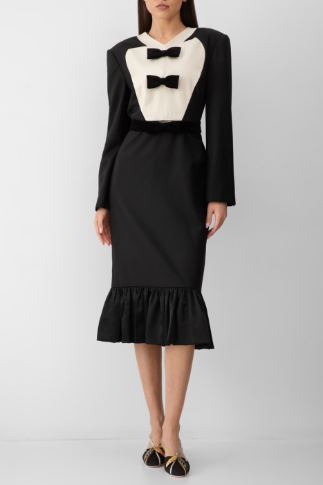 платье  из хлопка спереди