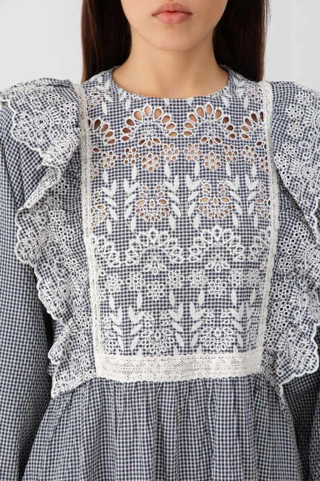 платье  из италии вид сбоку