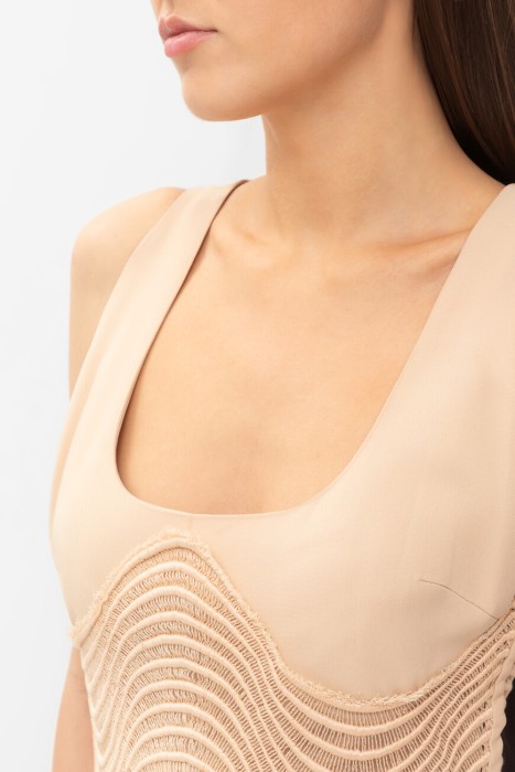 платье  из италии вид сбоку