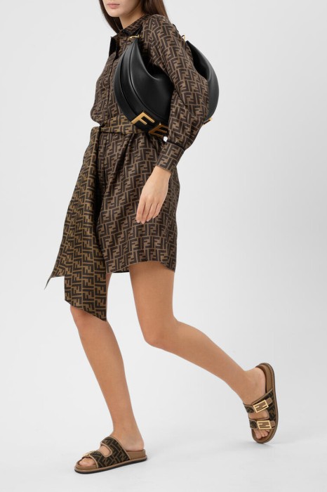 платье  из шелка спереди