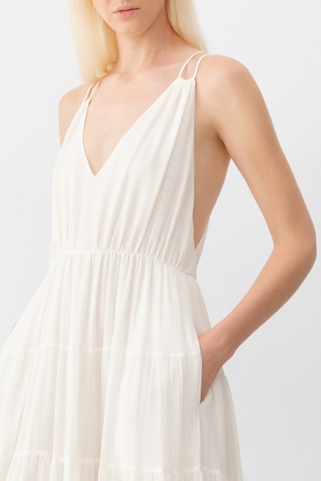 платье  из франции вид сбоку